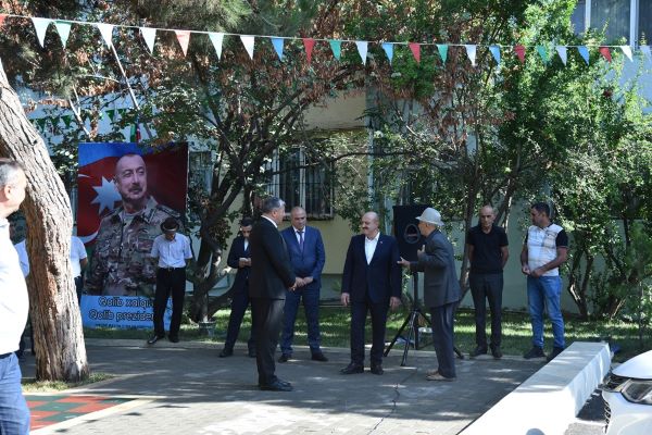 Nəsimi rayonunda növbəti &ldquo;Abad həyət&rdquo; sakinlərin istifadəsinə verilib - FOTOLAR